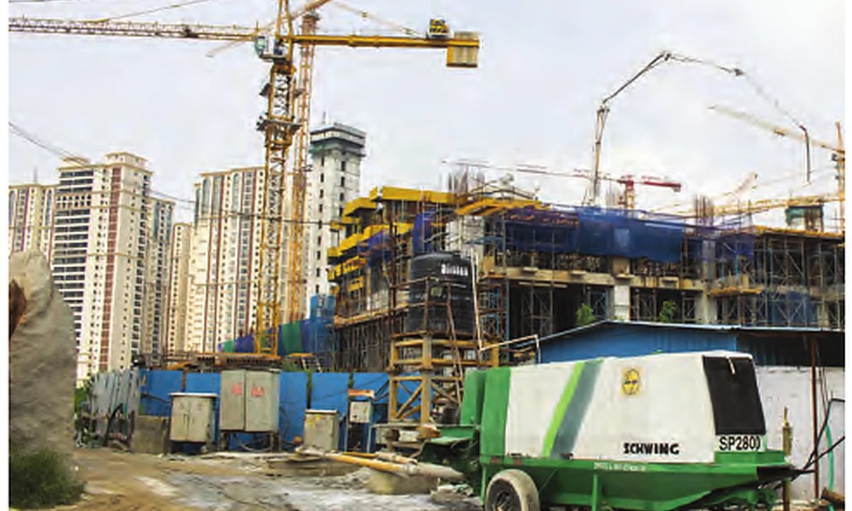 SCHWING stationary concrete pump